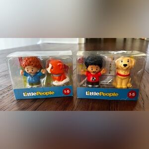 NIB Fisher-Price Little People 2-Pack Figure Set Play Toy New AGES 1-5 Lot of 2